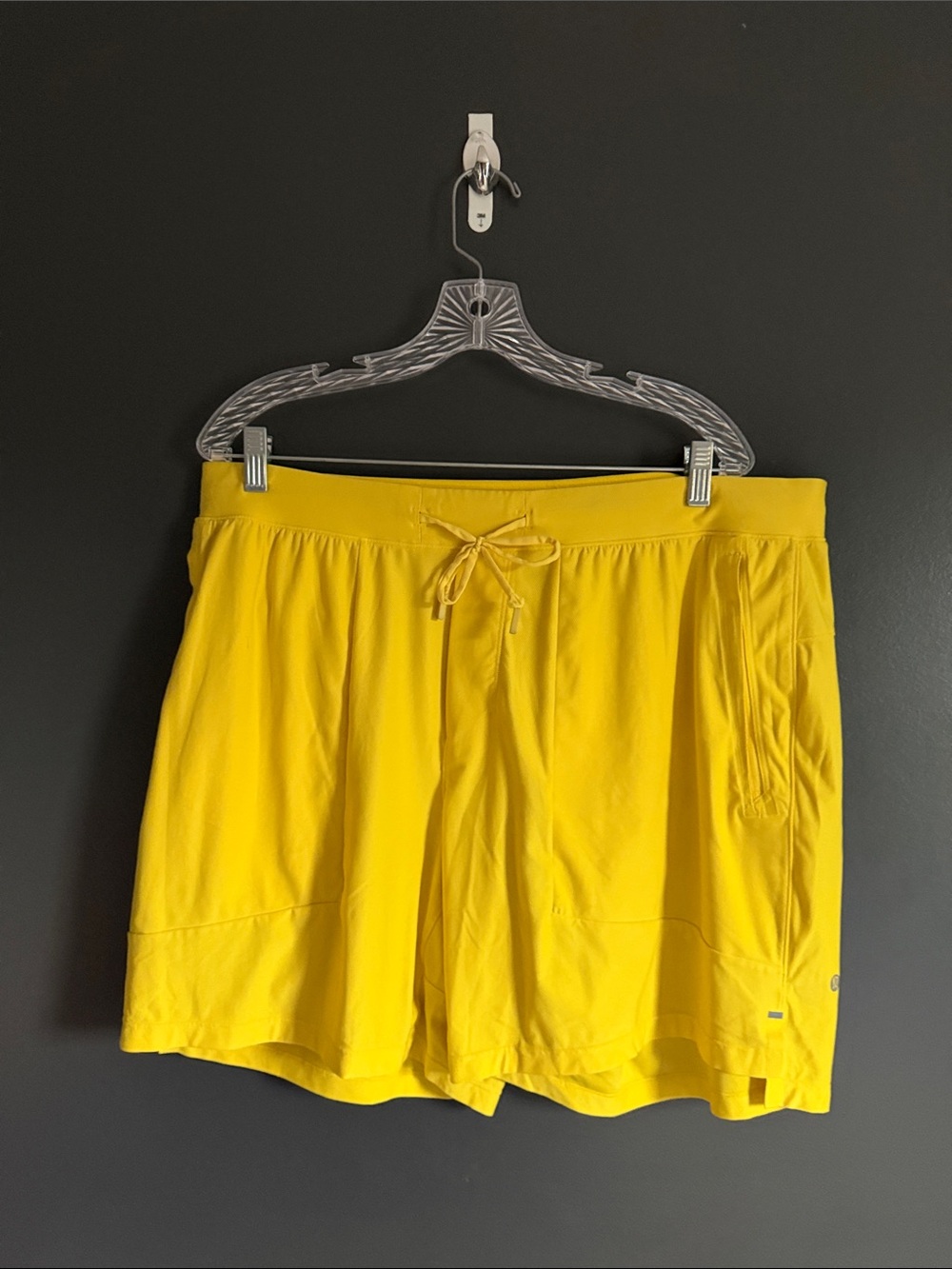 lululemon athletica Men’s Yellow Athletic Shorts